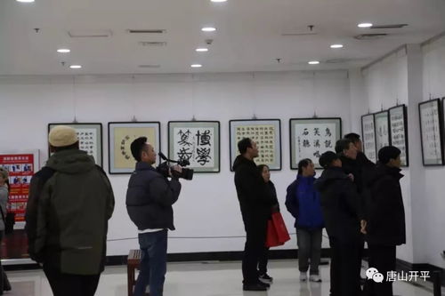 唐山市文化馆馆际交流艺术展暨开平区书法展开幕了